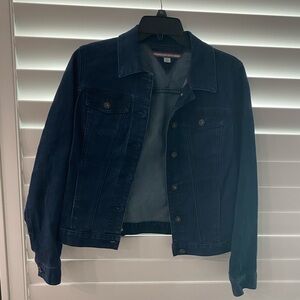 Tommy Hilfiger NWT Dark Blue Denim Jacket Size-S/P